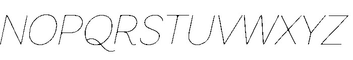 Sovie Italic Font UPPERCASE