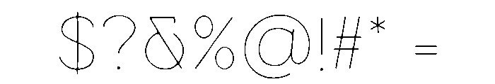 Sovie Regular Font OTHER CHARS