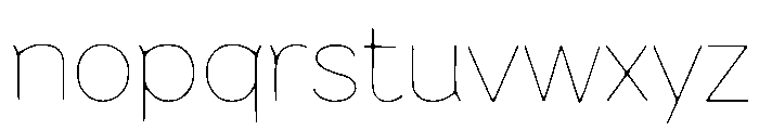 Sovie Regular Font LOWERCASE