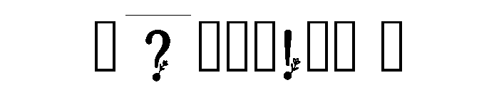 Soyma Regular Font OTHER CHARS