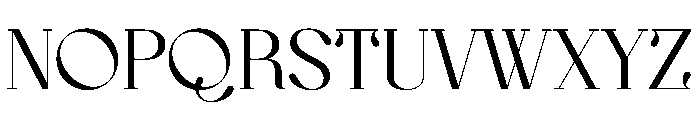 Sozeta Regular Font LOWERCASE