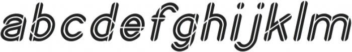 SO THIS IS IT Italic otf (400) Font LOWERCASE