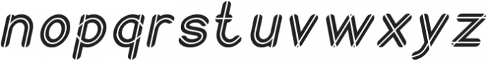 SO THIS IS IT Italic otf (400) Font LOWERCASE