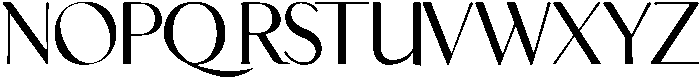 SOFIA otf (400) Font UPPERCASE
