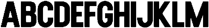 SOFINA-Bold otf (700) Font UPPERCASE