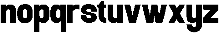 SOFINA-Bold otf (700) Font LOWERCASE