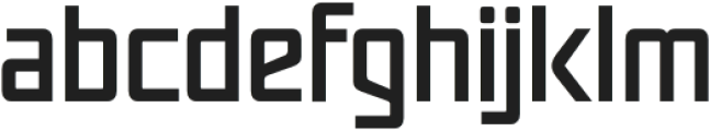 SONARRegular otf (400) Font LOWERCASE