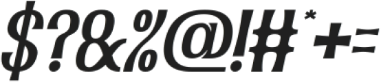 SOUL POWER Italic otf (400) Font OTHER CHARS