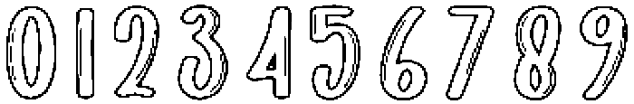 Soap Bubble Regular otf (400) Font OTHER CHARS
