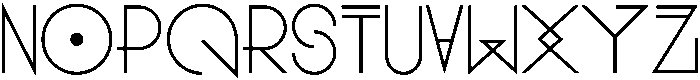Sobek ttf (400) Font UPPERCASE