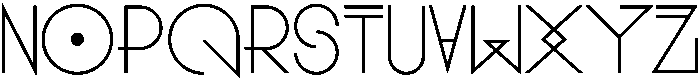 Sobek ttf (400) Font LOWERCASE