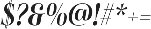 Sociato Cond Bold Italic otf (700) Font OTHER CHARS