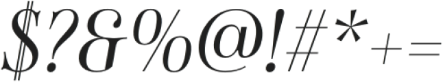 Sociato Ext Regular Italic otf (400) Font OTHER CHARS