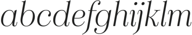 Sociato Ext Thin Italic otf (100) Font LOWERCASE