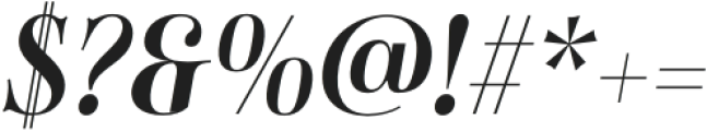 Sociato Norm Bold Italic otf (700) Font OTHER CHARS