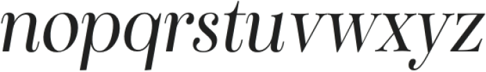 Sociato Norm Regular Italic otf (400) Font LOWERCASE