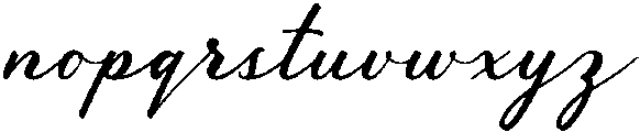 Society otf (400) Font LOWERCASE