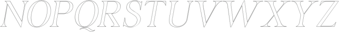 Sockard Beautiful Outline Itali Medium Italic ttf (500) Font UPPERCASE
