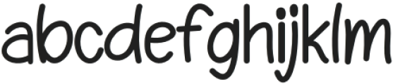 Sodium Regular otf (400) Font LOWERCASE