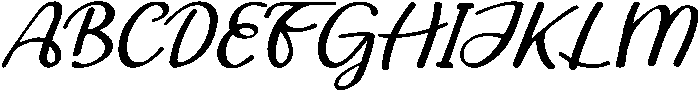 Sofia otf (400) Font UPPERCASE