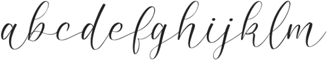 Sofiah Grycelin Italic otf (400) Font LOWERCASE