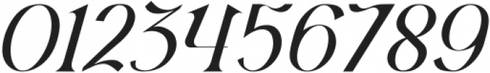 Sofiera Italic ttf (400) Font OTHER CHARS