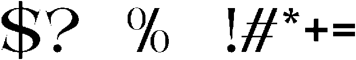 Sofilera Regular otf (400) Font OTHER CHARS