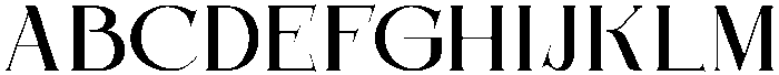 Sofilera Regular otf (400) Font UPPERCASE