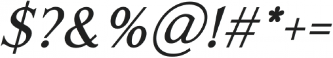 Sofimaria Light Italic otf (300) Font OTHER CHARS