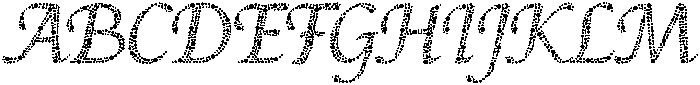 Soft Glow Regular otf (400) Font UPPERCASE