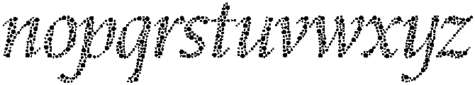 Soft Glow Regular otf (400) Font LOWERCASE