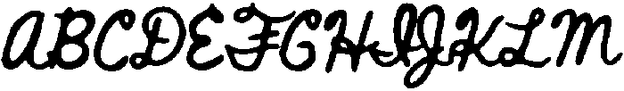 Soft Whim Regular otf (400) Font UPPERCASE