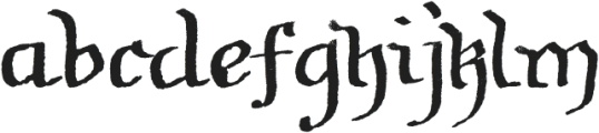 SoftNotes-Regular otf (400) Font LOWERCASE