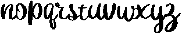 Softaline otf (400) Font LOWERCASE