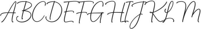 Softella Seraphine Regular otf (400) Font UPPERCASE