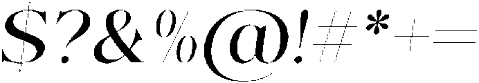 Softglam Italic otf (400) Font OTHER CHARS