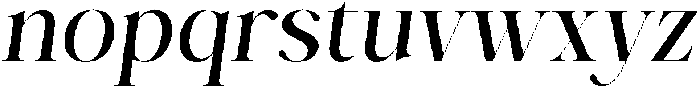 Softglam Italic otf (400) Font LOWERCASE