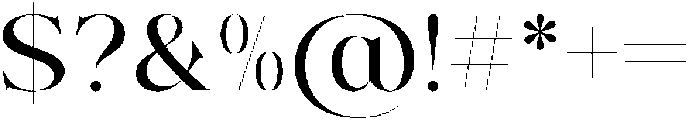 Softglam Regular otf (400) Font OTHER CHARS