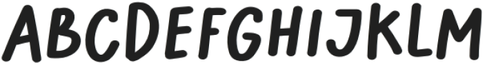 Softie Marker Regular otf (400) Font LOWERCASE