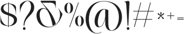 SoftlenMinusoneStiller-Reg otf (400) Font OTHER CHARS