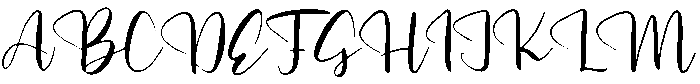 Softly Regular otf (400) Font UPPERCASE