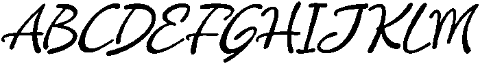 Softmark Italic otf (400) Font UPPERCASE