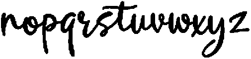 Softmark otf (400) Font LOWERCASE