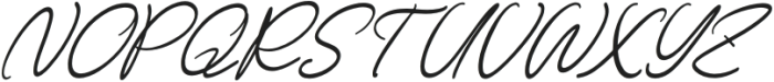 Softspoken Italic otf (400) Font UPPERCASE