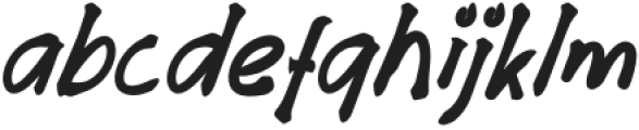 Soghone Regular otf (400) Font LOWERCASE