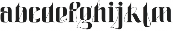 Sogia Regular otf (400) Font LOWERCASE