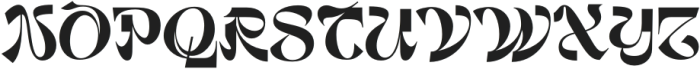 Sokivert Regular otf (400) Font UPPERCASE