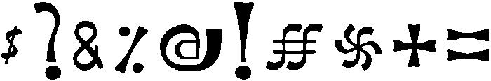 Sol Regular otf (400) Font OTHER CHARS