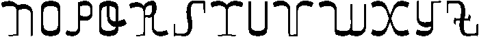 Sol Regular otf (400) Font UPPERCASE