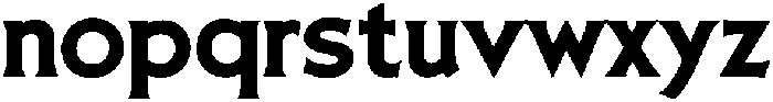 Solaflare Serif otf (400) Font LOWERCASE